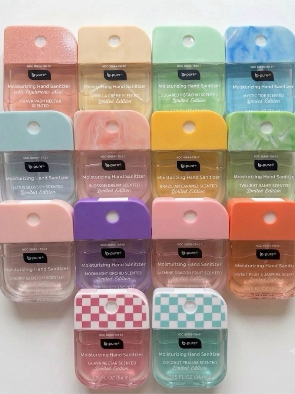 bpure 14 scents and sanitizer spray lot! [ALL LIMITED SCENTS]